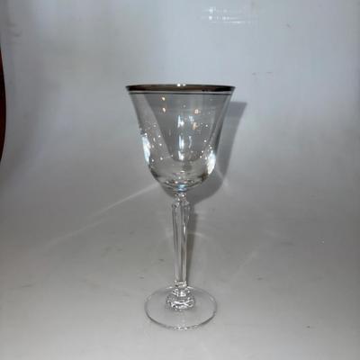 Mikasa Briarcliffe Wine Crystal Goblets Set of 4