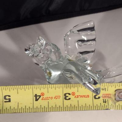 Glass/Crystal Animal Figurines- Fish and Bird Designs- Fish is Princess House Pets