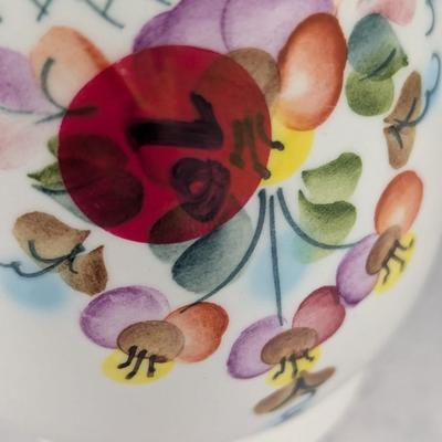 International Marked Coffee Cups & Pot #70