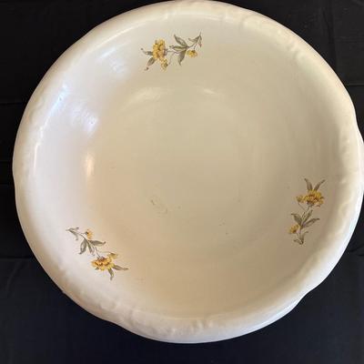 Lot of Two Floral Pitchers & Bowls