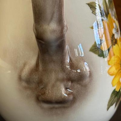 Lot of Two Floral Pitchers & Bowls