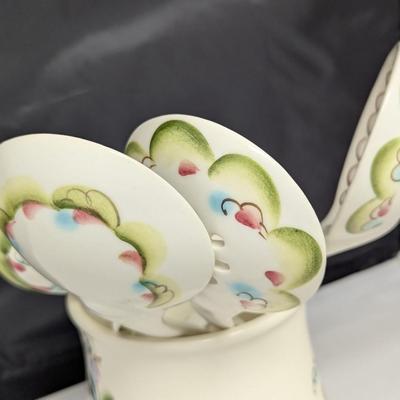 Painted Russian Porcelain Utensil Set #72 (HW)
