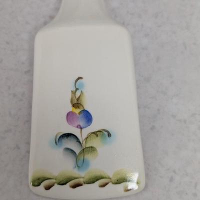 Painted Russian Porcelain Utensil Set #72 (HW)
