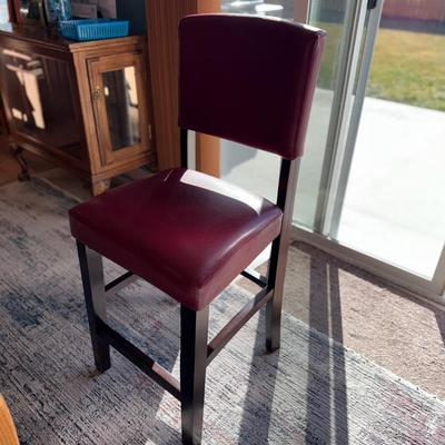 Set of 3 Barstools faux chairs