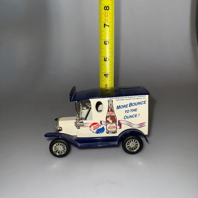 1912 Ford Truck Coin Bank Pepsi Cola Golden Wheel Die Cast