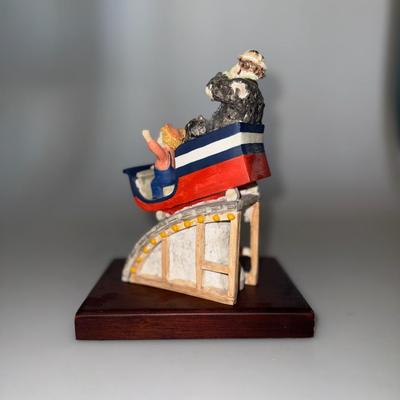 Vintage/Retired - Emmett Kelly Jr. "Day at the Fair" - Artwork Figurine