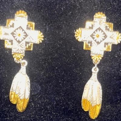Native American Inspired Earring Pair