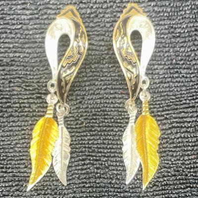 Native American Inspired Earring Pair