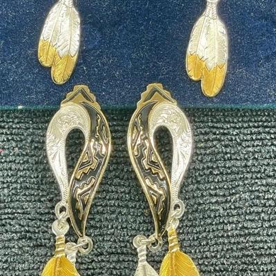 Native American Inspired Earring Pair
