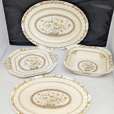Copeland Buttercup By Spode Serving Dishes #80 (HW)