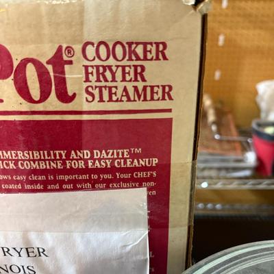 Cook Fryer Steamer