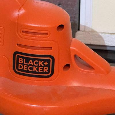 Black + Decker Leaf Blower and Battery