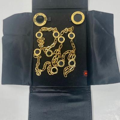 St. John Necklace and Earring Set