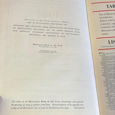 1948 Britannica Book of the Year