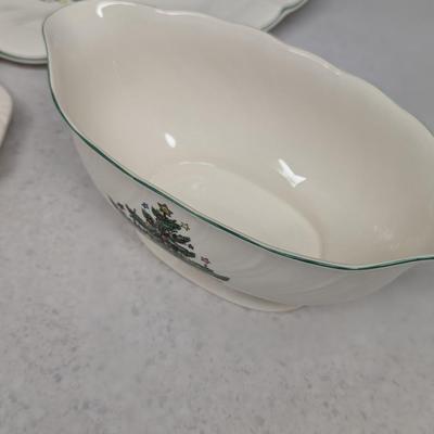 Happy Holidays Nikko Serving Dishes #86 (HW)