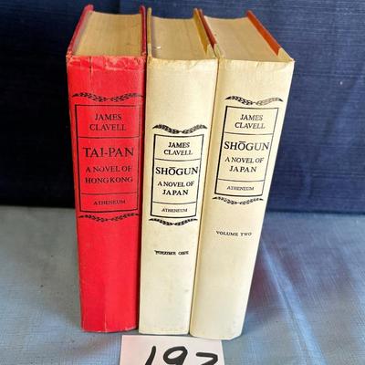 Vintage Tia-Pan and ShoGun Books