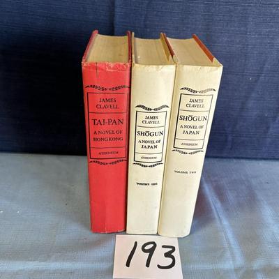 Vintage Tia-Pan and ShoGun Books