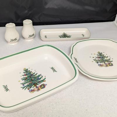 Cuthbertson Original Christmas Tree Serving Dishes #88 (HW)