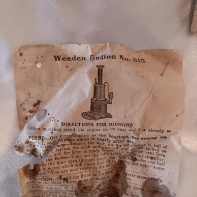 WEEDEN ENGINE NO 815