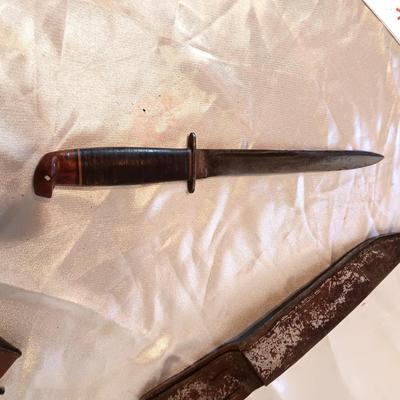 BLACK SMITH STRAIGHT EDGE RAZOR & FIXED BLADE KNIFE