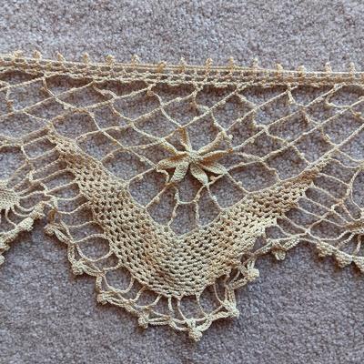 OVER 15 FEET OF ANTIQUE HANDMADE LACE