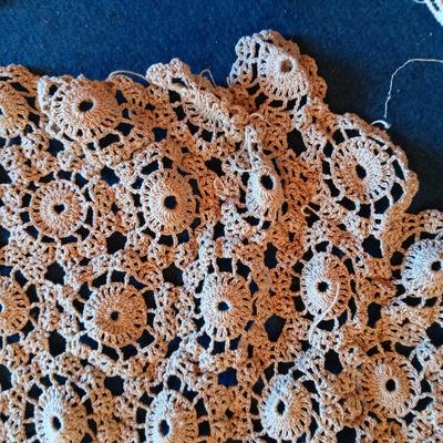 HANDMADE DOILIES, POT HOLDERS, APRON AND MORE