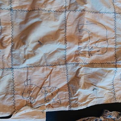 ANTIQUE AND VINTAGE BABY SHOES, BLANKETS AND OUTFITS