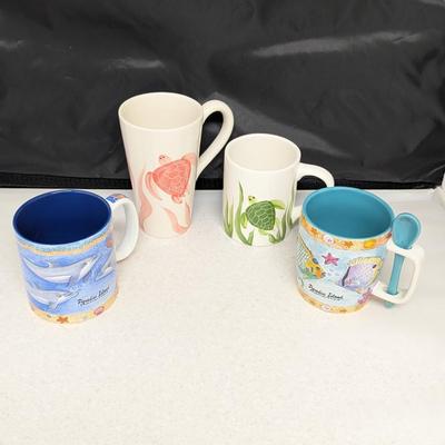 2 Signed Abaco Bahamas Coffee Mugs #91 (HW)