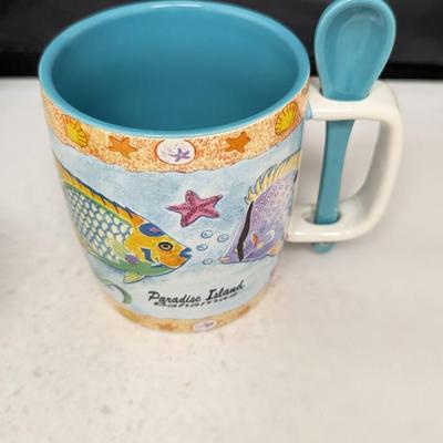 2 Signed Abaco Bahamas Coffee Mugs #91 (HW)