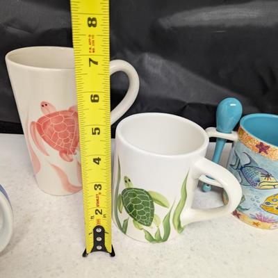 2 Signed Abaco Bahamas Coffee Mugs #91 (HW)