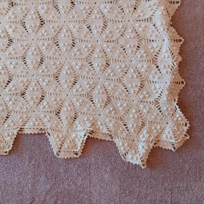TWO HANDMADE BEDSPREADS