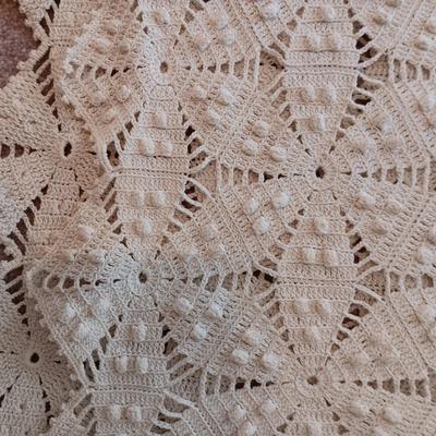 TWO HANDMADE BEDSPREADS
