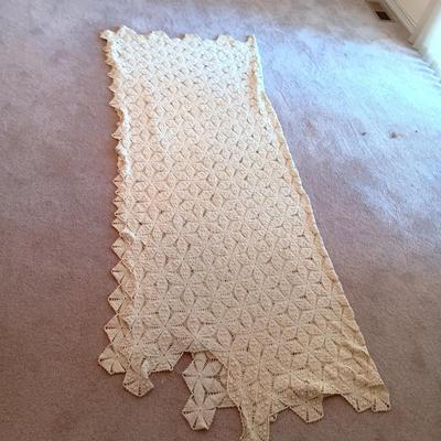 TWO HANDMADE BEDSPREADS