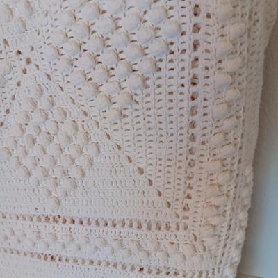 TWO HANDMADE BEDSPREADS
