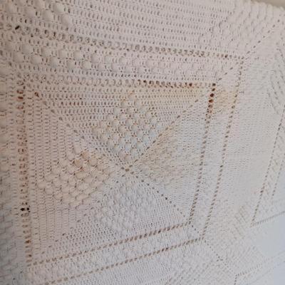 TWO HANDMADE BEDSPREADS