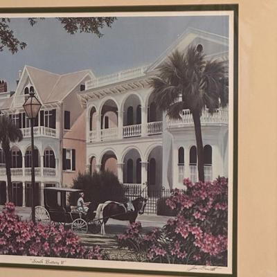 Framed Art Print of “South Battery II” by Jim Booth