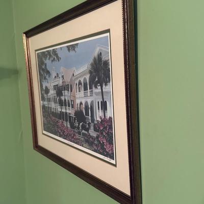 Framed Art Print of “South Battery II” by Jim Booth