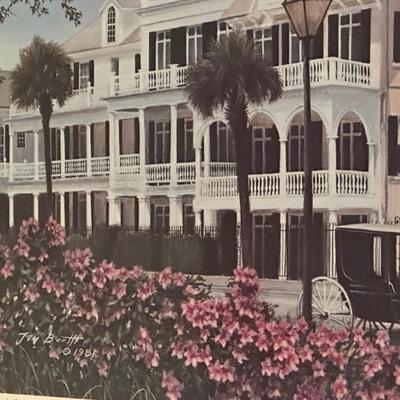 Framed Art Print of “South Battery II” by Jim Booth