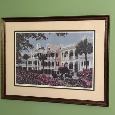 Framed Art Print of “South Battery II” by Jim Booth