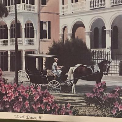 Framed Art Print of “South Battery II” by Jim Booth