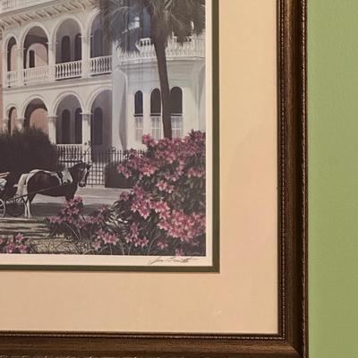 Framed Art Print of “South Battery II” by Jim Booth