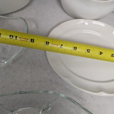 Vintage Gravy Boats & Glass Candy Dishes (HW)