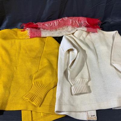 Lot of Vintage school, Letterman sweaters