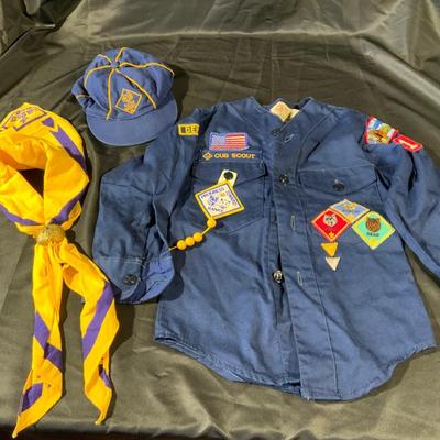 Lot of Vintage South Carolina Blue Ridge Cub Scout Uniform
