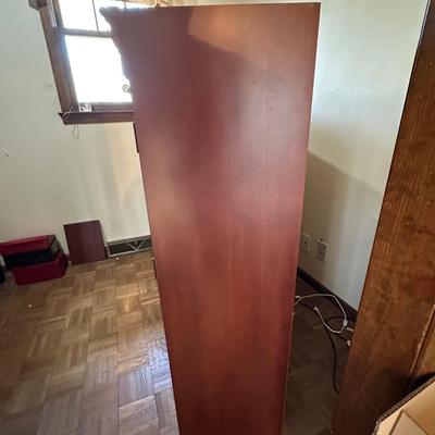 Wood Top Half of Office Hutch