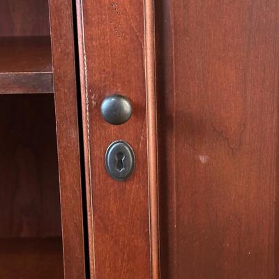 Wood Top Half of Office Hutch