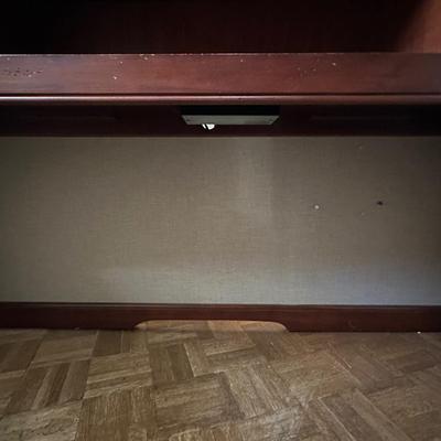 Wood Top Half of Office Hutch