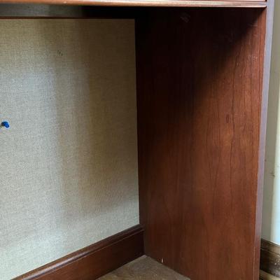 Wood Top Half of Office Hutch