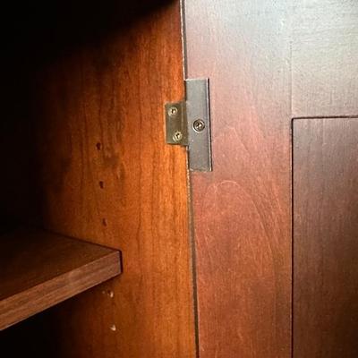 Wood Top Half of Office Hutch