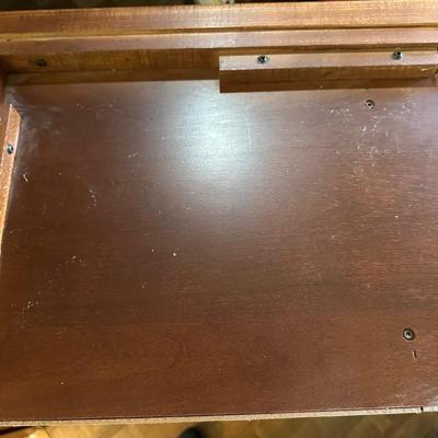 Wood Top Half of Office Hutch